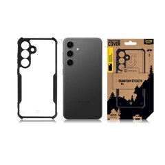 Tactical Quantum Stealth Cover for Samsung Galaxy S24 Clear|Black цена и информация | Чехлы для телефонов | hansapost.ee