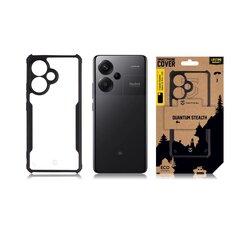 Tactical Quantum Stealth Cover for Xiaomi Redmi Note 13 Pro+ 5G Clear|Black цена и информация | Чехлы для телефонов | hansapost.ee