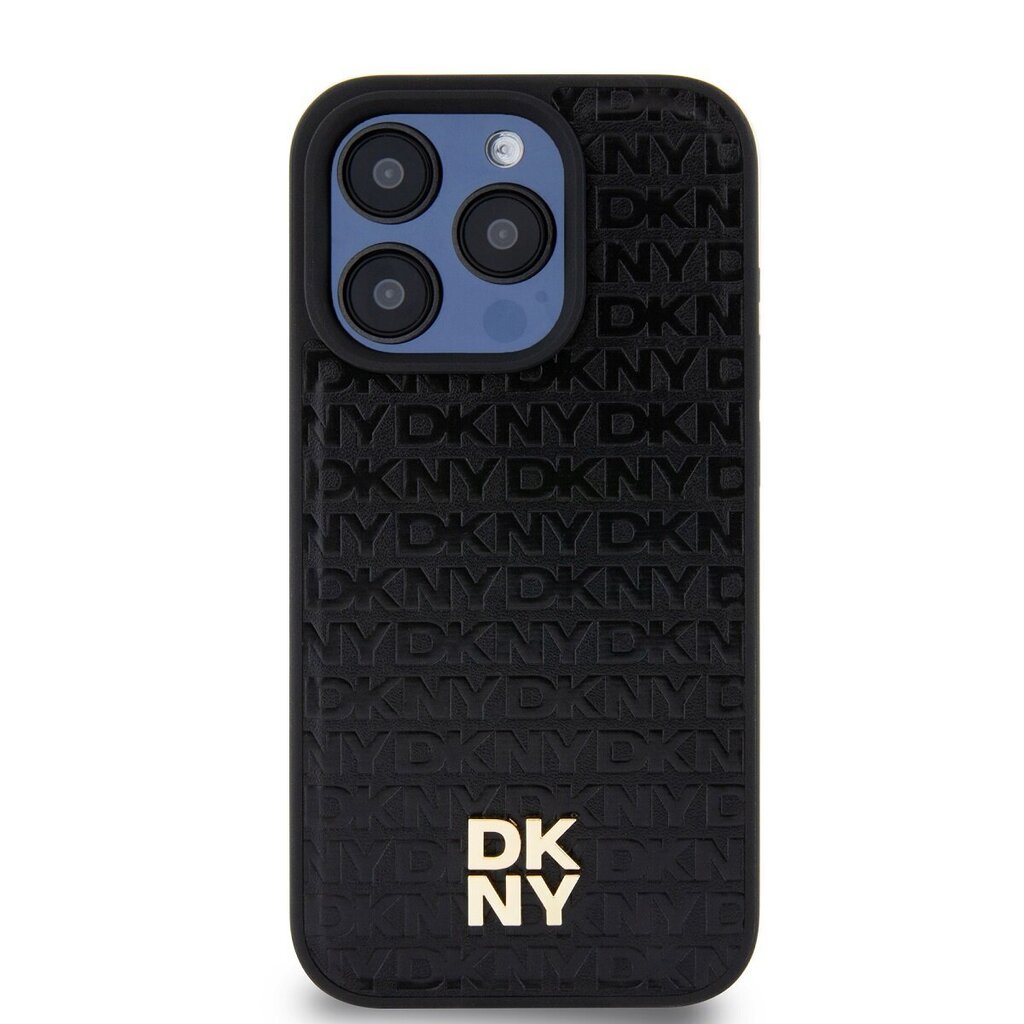 DKNY Leather Stack Logo Mag Case hind ja info | Telefonide kaitsekaaned ja -ümbrised | hansapost.ee