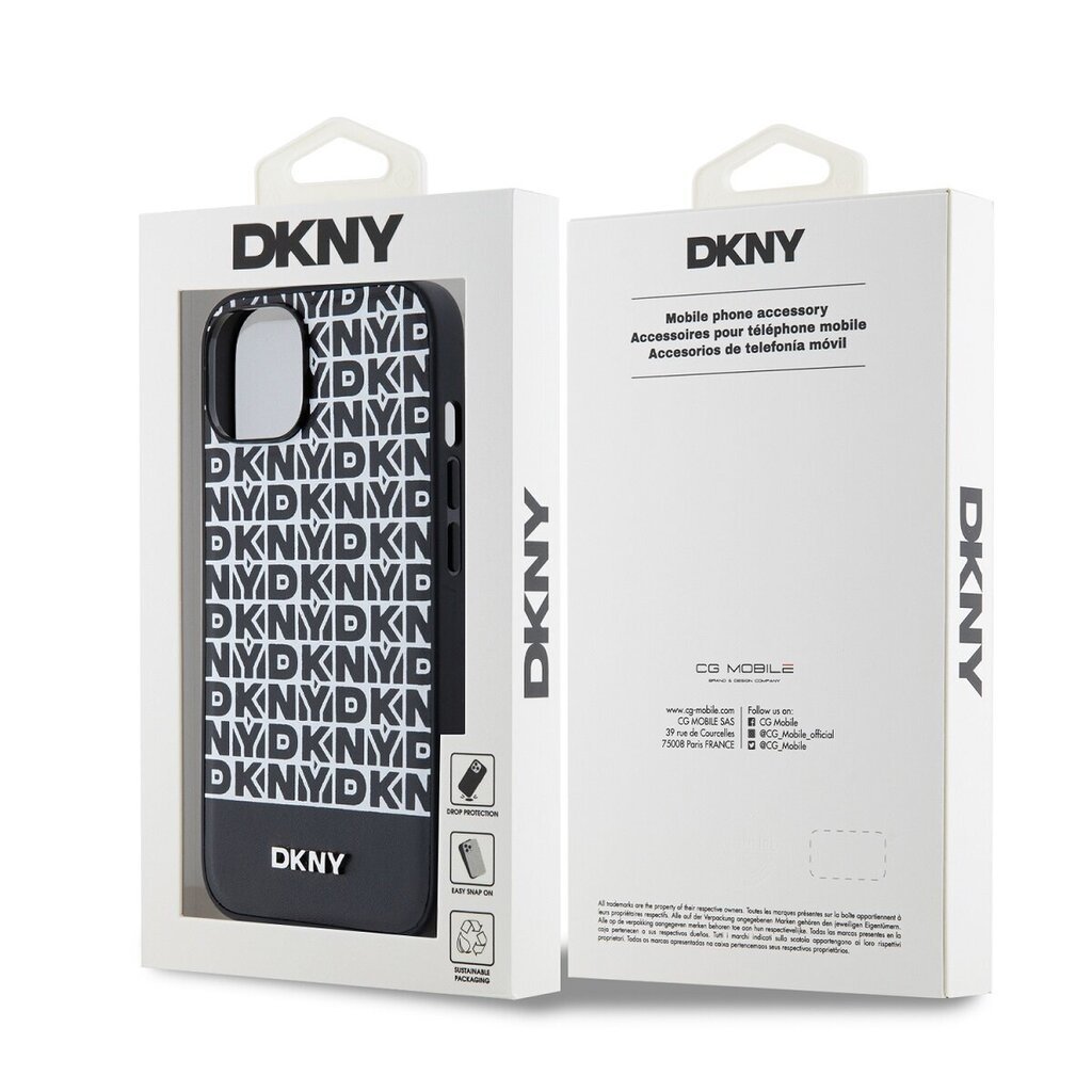 DKNY Leather Repeat Pattern Mag Case hind ja info | Telefonide kaitsekaaned ja -ümbrised | hansapost.ee