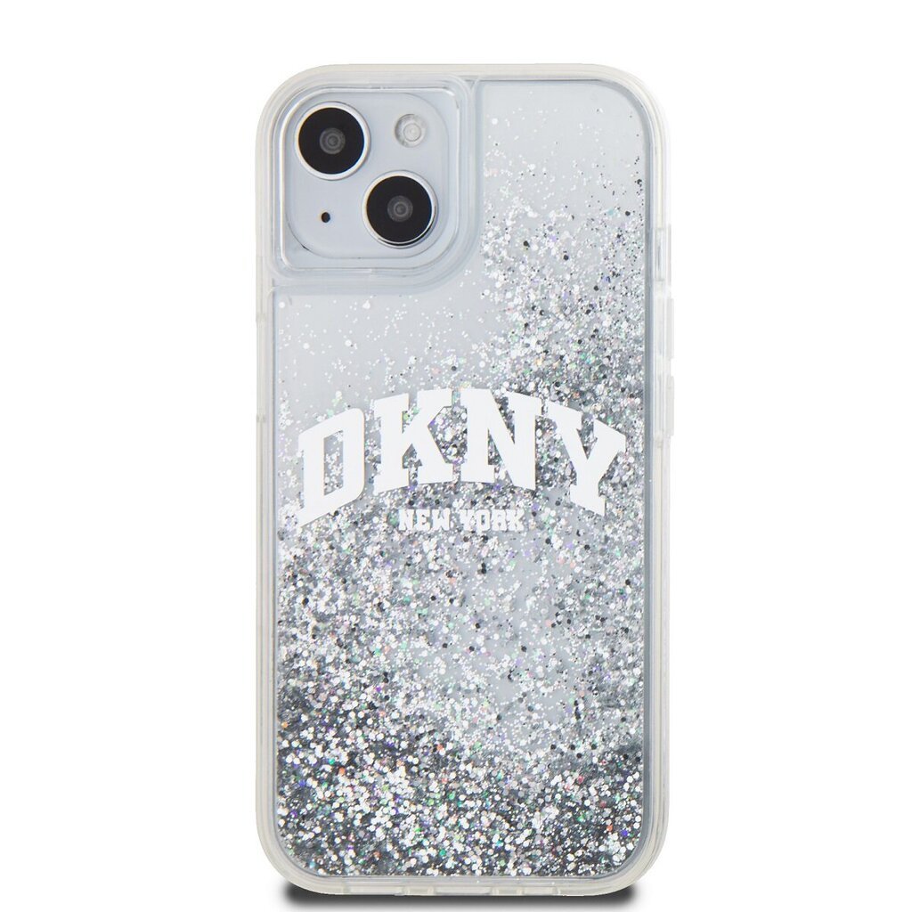 DKNY Liquid Glitter Arch Logo Case цена и информация | Telefonide kaitsekaaned ja -ümbrised | hansapost.ee