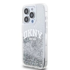 DKNY Liquid Glitter Arch Logo Case for iPhone 14 Pro Transparent цена и информация | Чехлы для телефонов | hansapost.ee