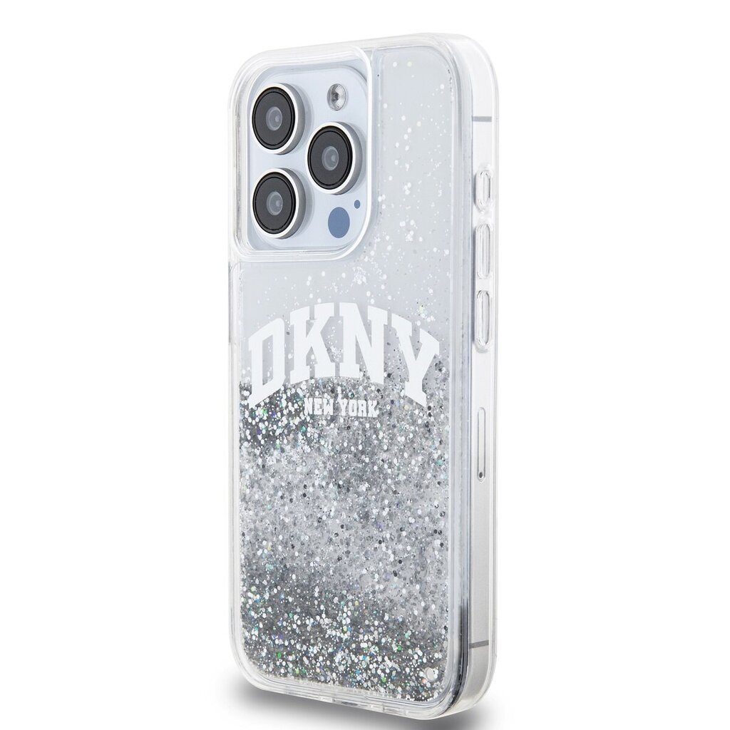 DKNY Liquid Glitter Arch Logo Case цена и информация | Telefonide kaitsekaaned ja -ümbrised | hansapost.ee