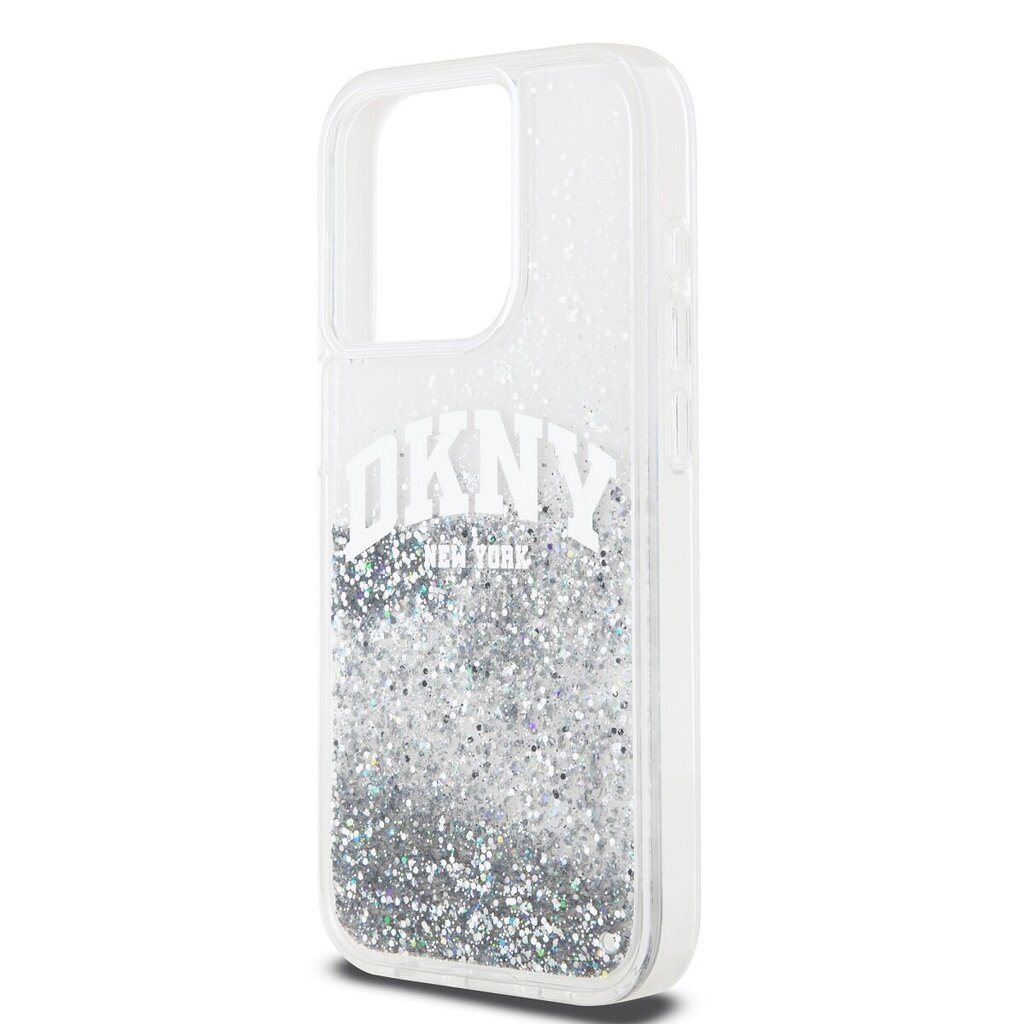 DKNY Liquid Glitter Arch Logo Case цена и информация | Telefonide kaitsekaaned ja -ümbrised | hansapost.ee