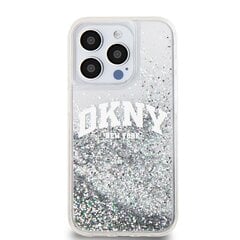 DKNY Liquid Glitter Arch Logo Case for iPhone 14 Pro Transparent цена и информация | Чехлы для телефонов | hansapost.ee