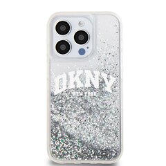 DKNY Liquid Glitter Arch Logo Case for iPhone 14 Pro Max Transparent цена и информация | Чехлы для телефонов | hansapost.ee