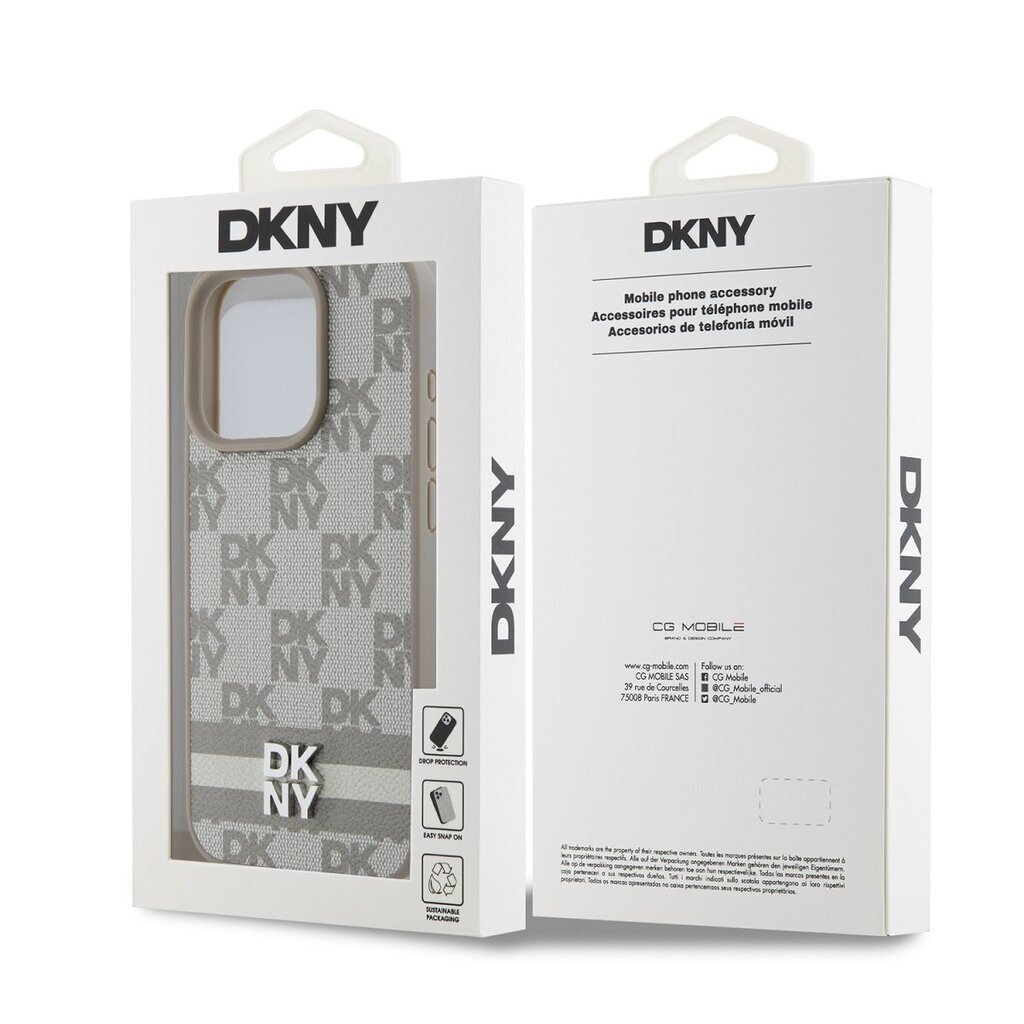 DKNY Leather Checkered Case hind ja info | Telefonide kaitsekaaned ja -ümbrised | hansapost.ee