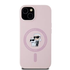 Karl Lagerfeld Liquid Silicone Karl and Choupette Mag Case hind ja info | Telefonide kaitsekaaned ja -ümbrised | hansapost.ee