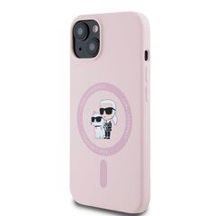 Karl Lagerfeld Liquid Silicone Karl and Choupette Mag Case hind ja info | Telefonide kaitsekaaned ja -ümbrised | hansapost.ee