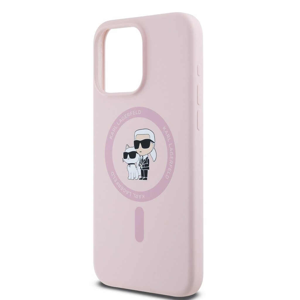 Karl Lagerfeld Liquid Silicone Karl and Choupette Mag Case hind ja info | Telefonide kaitsekaaned ja -ümbrised | hansapost.ee