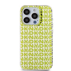 DKNY PC|TPU Repeat Pattern Case for iPhone 15 Pro Yellow цена и информация | Чехлы для телефонов | hansapost.ee