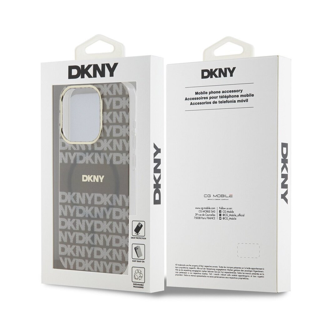 DKNY Repeat Pattern Tonal Stripe Mag Case цена и информация | Telefonide kaitsekaaned ja -ümbrised | hansapost.ee