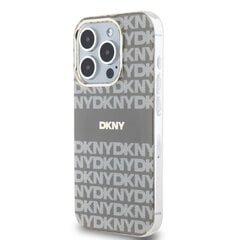 DKNY PC|TPU Repeat Pattern Tonal Stripe Magsafe Case for iPhone 13 Pro Beige цена и информация | Чехлы для телефонов | hansapost.ee