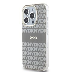 DKNY PC|TPU Repeat Pattern Tonal Stripe Magsafe Case for iPhone 14 Pro Max Beige цена и информация | Чехлы для телефонов | hansapost.ee