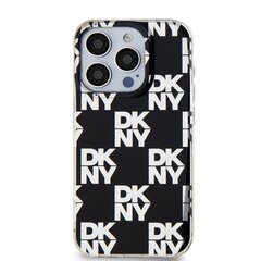 DKNY PC|TPU Checkered Pattern Case for iPhone 14 Pro Black цена и информация | Чехлы для телефонов | hansapost.ee