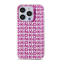 DKNY PC|TPU Repeat Pattern Case for iPhone 15 Pro Max Pink цена и информация | Чехлы для телефонов | hansapost.ee