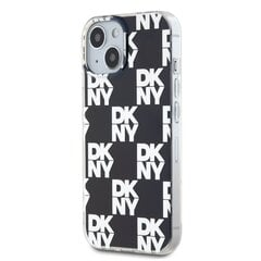 DKNY PC|TPU Checkered Pattern Case for iPhone 14 Black цена и информация | Чехлы для телефонов | hansapost.ee