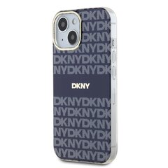 DKNY PC|TPU Repeat Pattern Tonal Stripe Magsafe Case for iPhone 14 Blue цена и информация | Чехлы для телефонов | hansapost.ee