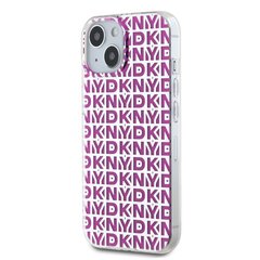 DKNY PC|TPU Repeat Pattern Case for iPhone 15 Pink цена и информация | Чехлы для телефонов | hansapost.ee