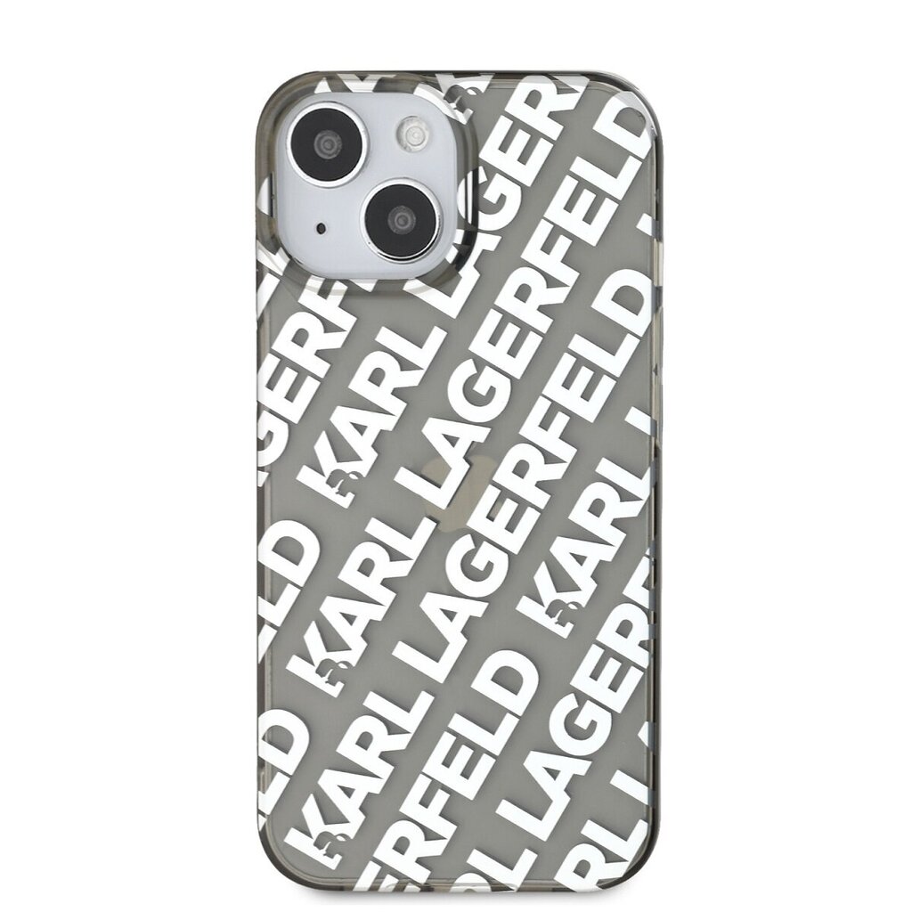 CG Mobile Karl Lagerfeld IML Electroplated Repeated Logo Case цена и информация | Telefonide kaitsekaaned ja -ümbrised | hansapost.ee