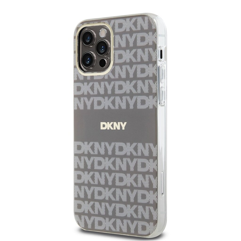 DKNY Repeat Pattern Tonal Stripe Magsafe цена и информация | Telefonide kaitsekaaned ja -ümbrised | hansapost.ee