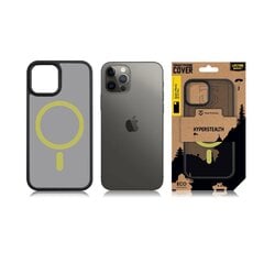 Tactical MagForce Hyperstealth 2.0 Cover for iPhone 12|12 Pro Black|Yellow цена и информация | Чехлы для телефонов | hansapost.ee