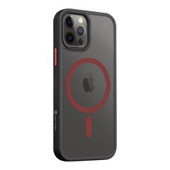 Tactical MagForce Hyperstealth 2.0 Cover for iPhone 12|12 Pro Black|Red цена и информация | Чехлы для телефонов | hansapost.ee