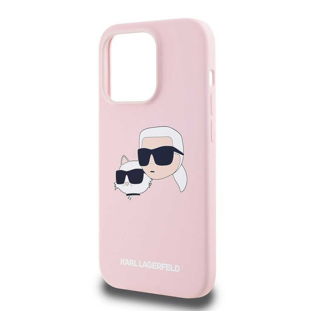 Karl Lagerfeld Liquid Silicone Double Heads hind ja info | Telefonide kaitsekaaned ja -ümbrised | hansapost.ee