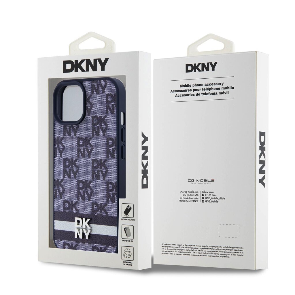 Dkny PU Leather Case цена и информация | Telefonide kaitsekaaned ja -ümbrised | hansapost.ee