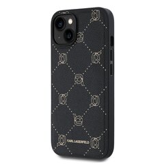 Karl Lagerfeld PU Karl Heads Pattern MagSafe Case for iPhone 14 Black цена и информация | Чехлы для телефонов | hansapost.ee