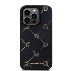 Karl Lagerfeld PU Karl Heads Pattern MagSafe Case for iPhone 15 Pro Black цена и информация | Чехлы для телефонов | hansapost.ee