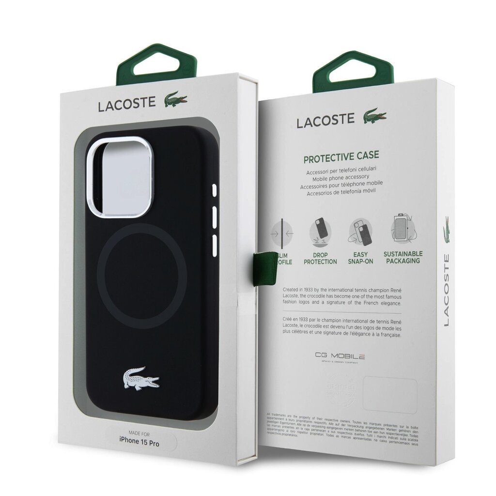 Lacoste Liquid Silicone Mag Case hind ja info | Telefonide kaitsekaaned ja -ümbrised | hansapost.ee