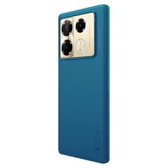 Nillkin Super Frosted Back Cover for Infinix Note 40 Pro+ 5G Peacock Blue цена и информация | Чехлы для телефонов | hansapost.ee