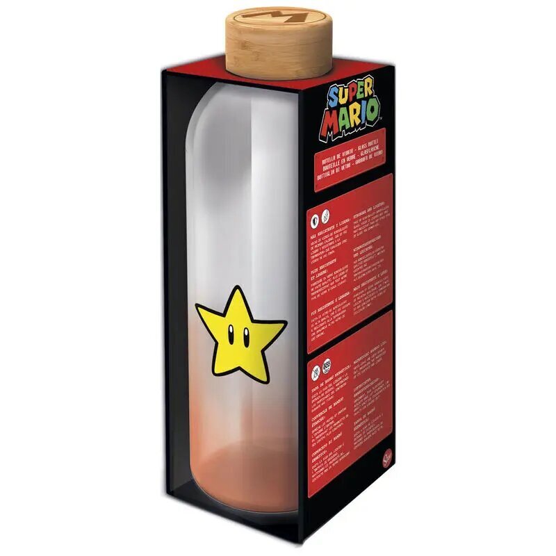 Klaaspudel Nintendo Super Mario Bros 1030ml цена и информация | Joogipudelid | hansapost.ee