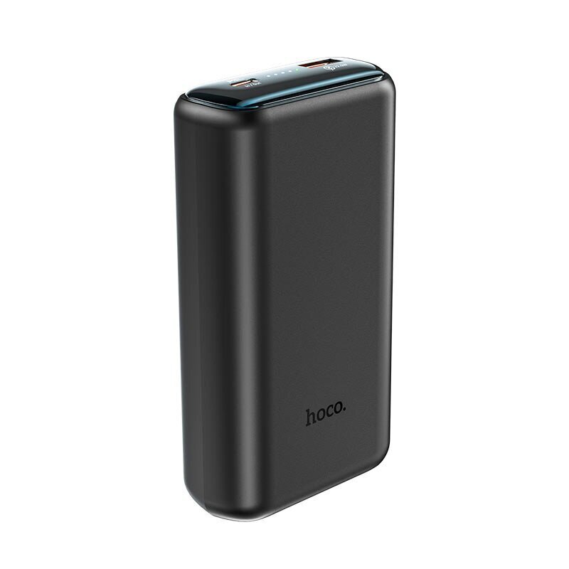 Väline aku Power Bank Hoco Q1A Type-C PD 20W+Quick Charge 3.0 (3A) 20000mAh must цена и информация | Akupangad | hansapost.ee