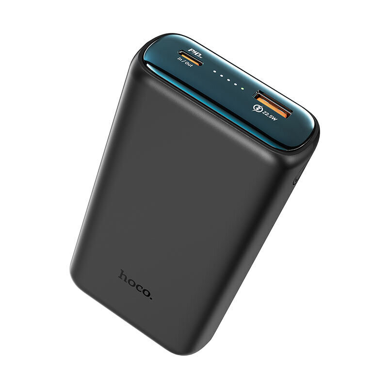 Väline aku Power Bank Hoco Q1A Type-C PD 20W+Quick Charge 3.0 (3A) 20000mAh must hind ja info | Akupangad | hansapost.ee