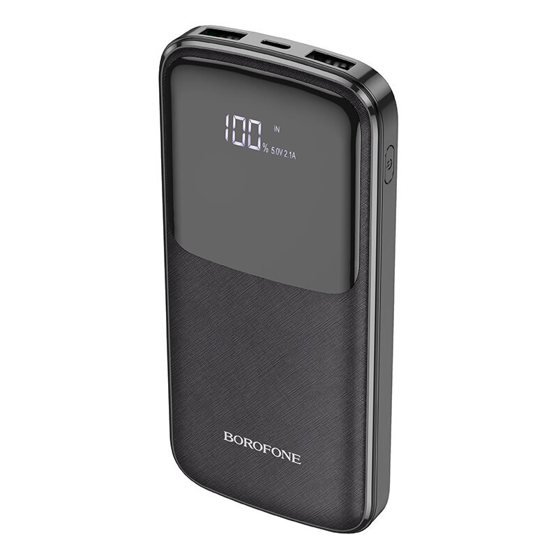 Valine aku Power Bank Borofone BJ17 2xUSB must цена и информация | Akupangad | hansapost.ee