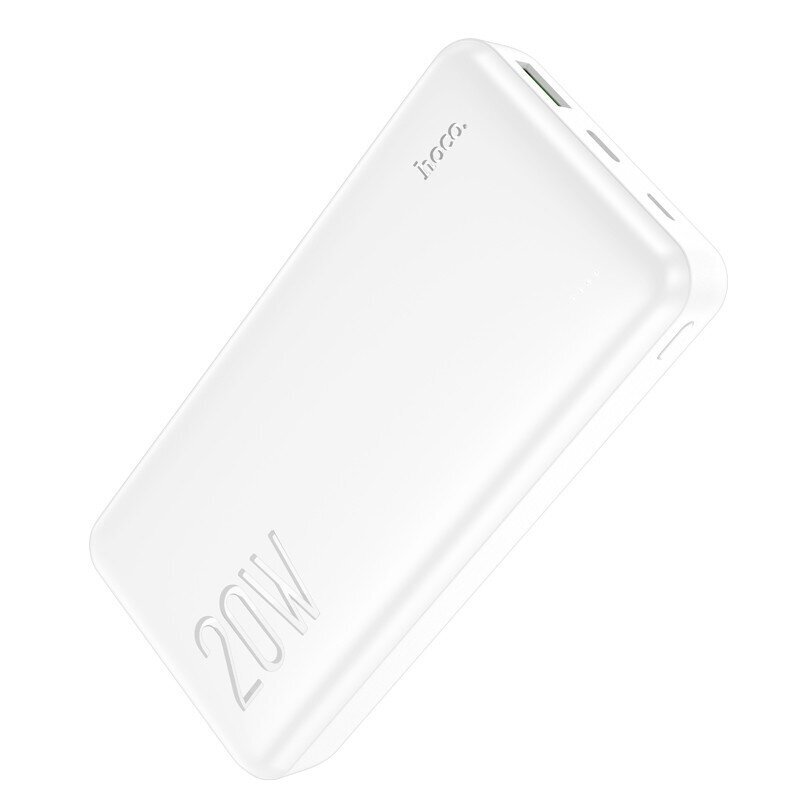 Väline aku Power Bank Hoco J87A Type-C PD 20W+Quick Charge 3.0 20000mAh valge hind ja info | Akupangad | hansapost.ee