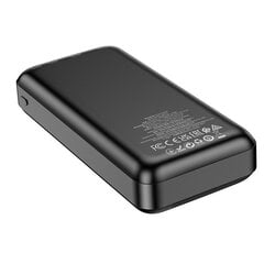 Väline aku Power Bank Borofone BJ27A 2xUSB 20000mAh must hind ja info | Akupangad | hansapost.ee