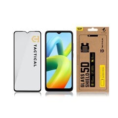 Tactical Glass Shield 5D for Xiaomi Redmi A1 2022 Black цена и информация | Защитные пленки для телефонов | hansapost.ee