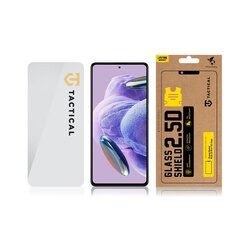 Tactical Glass Shield 2.5D for Xiaomi Redmi Note 12 Pro+ 5G Clear цена и информация | Защитные пленки для телефонов | hansapost.ee