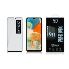 OBAL:ME 5D Glass Screen Protector for Samsung Galaxy A23 5G Black цена и информация | Защитные пленки для телефонов | hansapost.ee