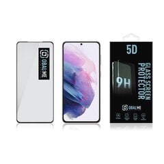 OBAL:ME 5D Glass Screen Protector for Samsung Galaxy S21 Black цена и информация | Защитные пленки для телефонов | hansapost.ee