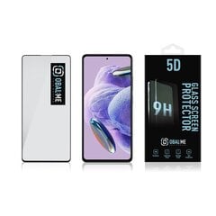 OBAL:ME 5D Glass Screen Protector for  Xiaomi Redmi Note 12 Pro+ 5G Black цена и информация | Защитные пленки для телефонов | hansapost.ee