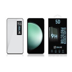 OBAL:ME 5D Glass Screen Protector for Samsung Galaxy S23 FE 5G Black цена и информация | Obal:Me Мобильные телефоны, Фото и Видео | hansapost.ee