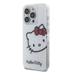 Hello Kitty IML Head Logo Case for  iPhone 15 Pro White цена и информация | Чехлы для телефонов | hansapost.ee