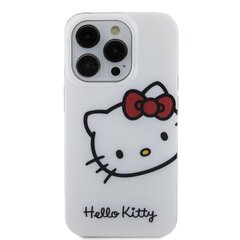 Hello Kitty IML Head Logo Case for  iPhone 15 Pro White цена и информация | Чехлы для телефонов | hansapost.ee