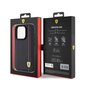 Ferrari Leather Carbon Vertical Red Line Case hind ja info | Telefonide kaitsekaaned ja -ümbrised | hansapost.ee