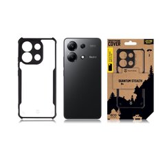 Tactical Quantum Stealth Cover for Xiaomi Redmi Note 13 4G Clear|Black цена и информация | Чехлы для телефонов | hansapost.ee