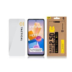 Tactical Glass Shield 2.5D for Infinix Hot 40i Clear цена и информация | Защитные пленки для телефонов | hansapost.ee